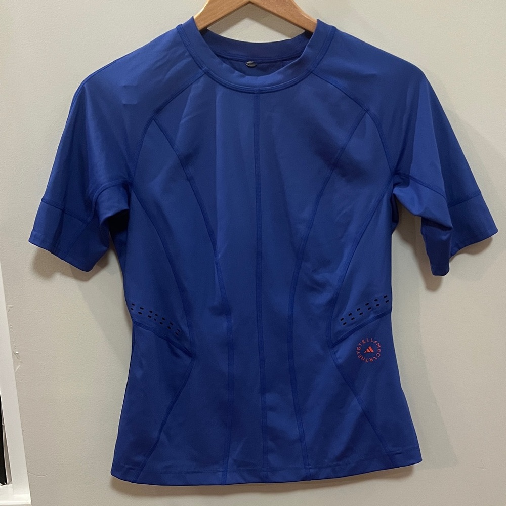 Adidas Stella McCartney is Blue Athletic Women's Top